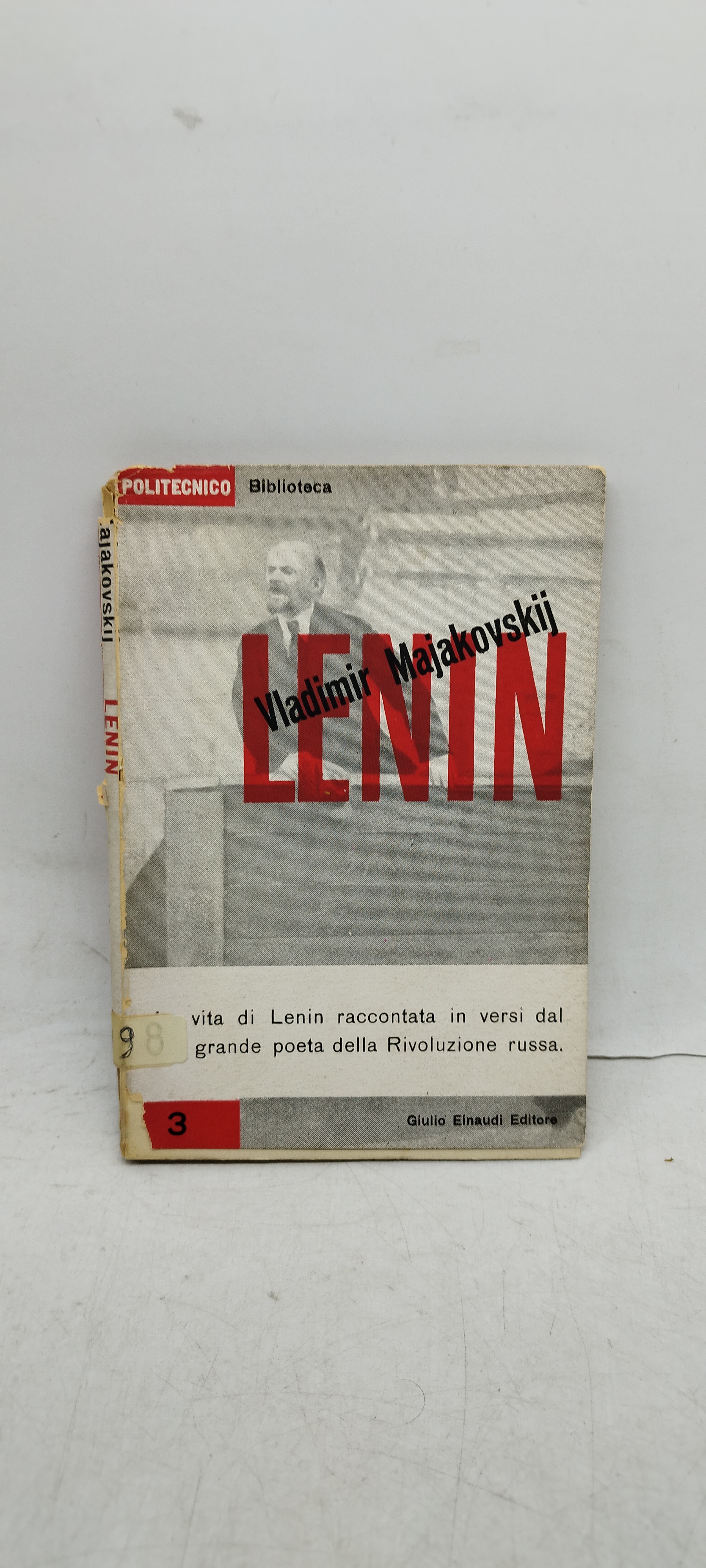 politecnico biblioteca lenin vladimir majakovskij einaudi