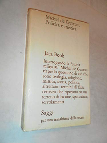 POLITICA E MISTICA