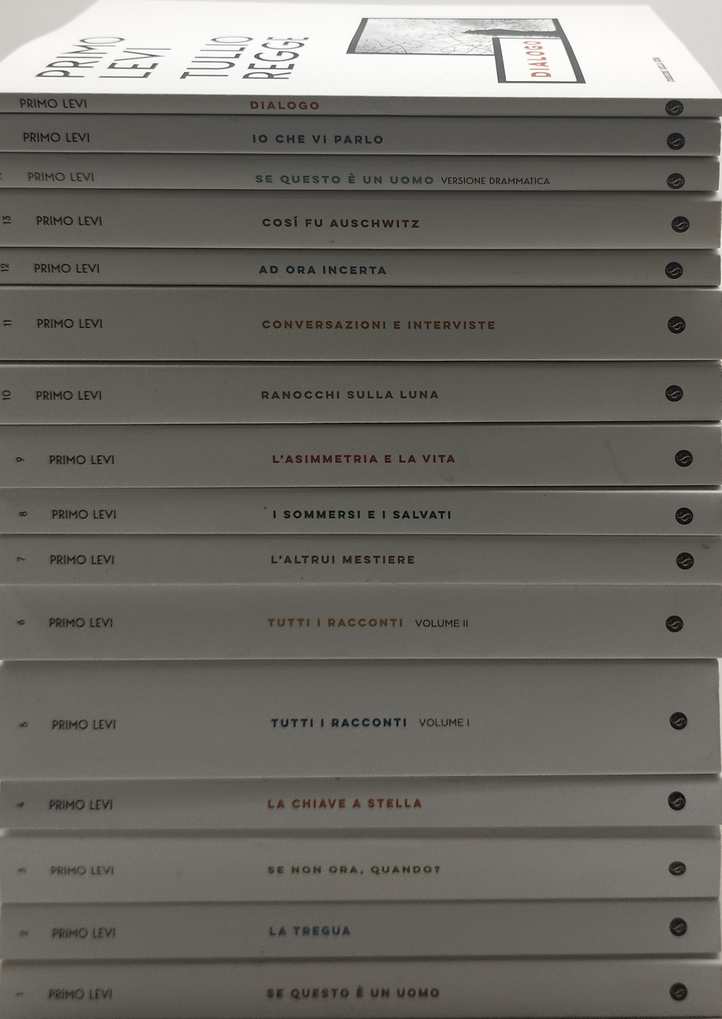 primo levi corriere della sera 16 volumi