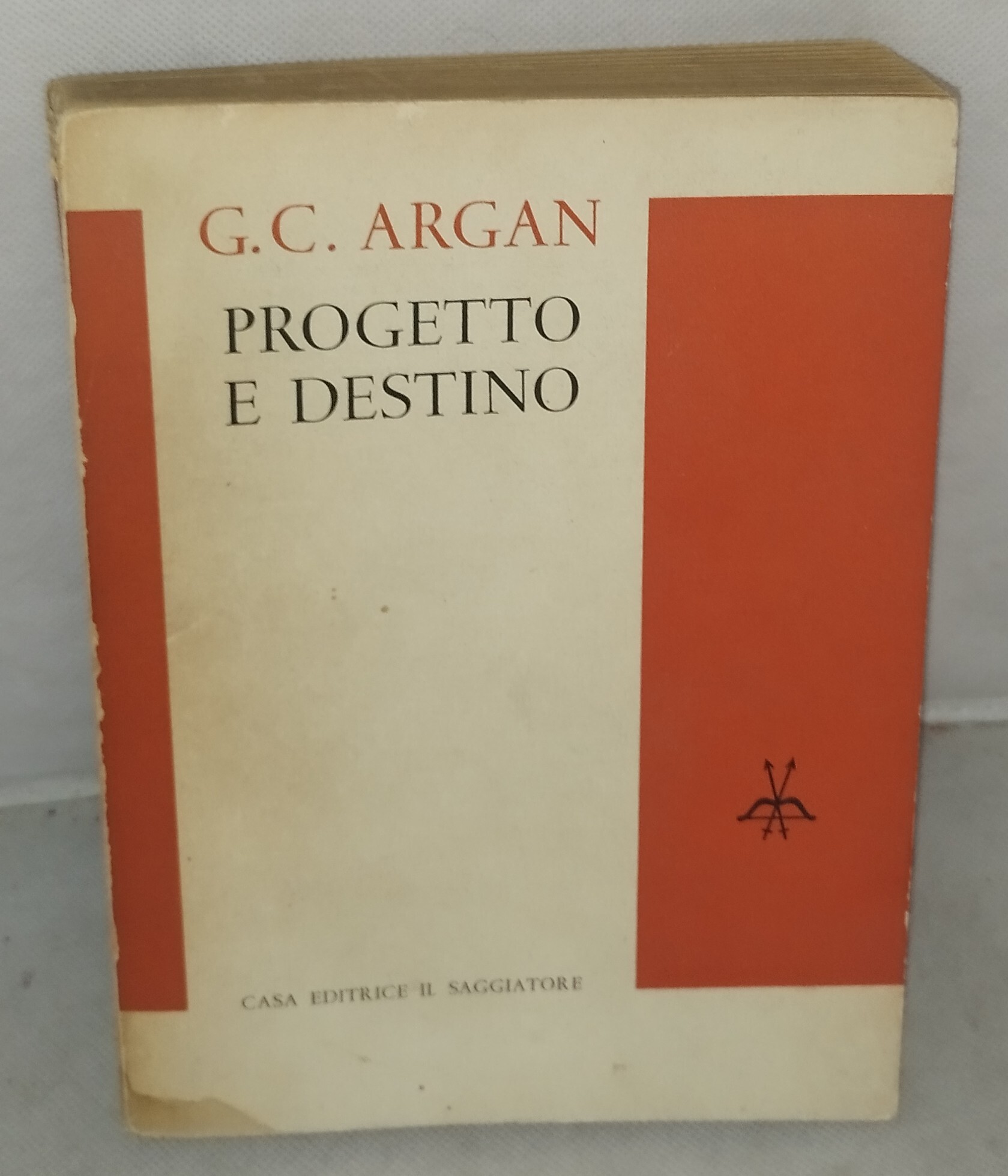 progetto e destino g.c. argan
