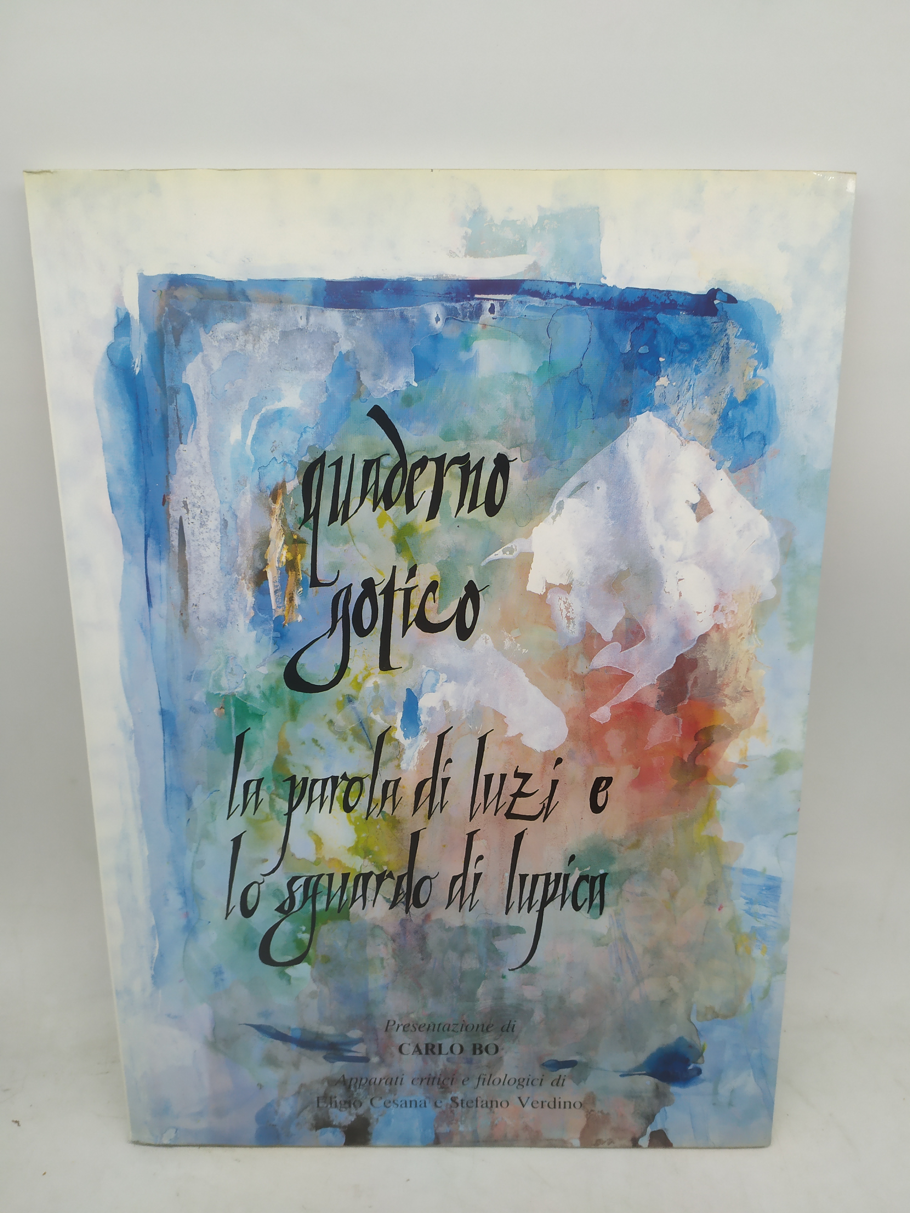 quaderno gotico. la parola di luzi e lo sguardo di …