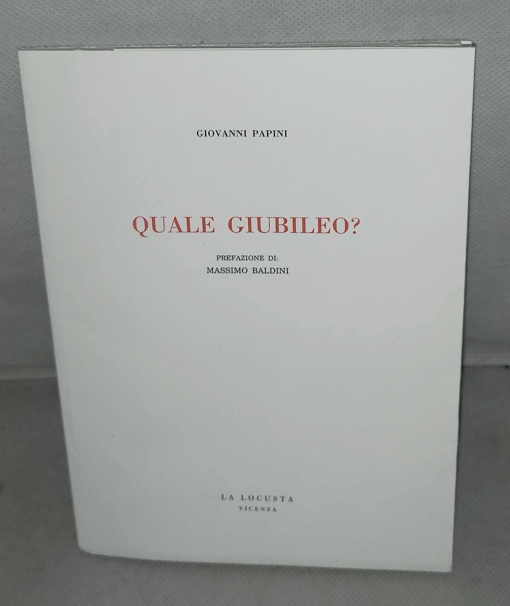 quale giubileo giovanni papini