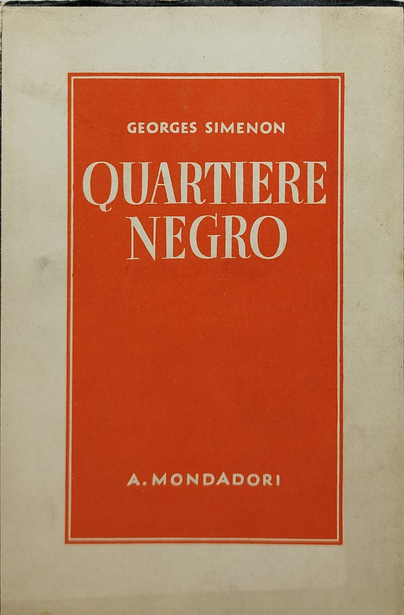 quartiere negro mondadori