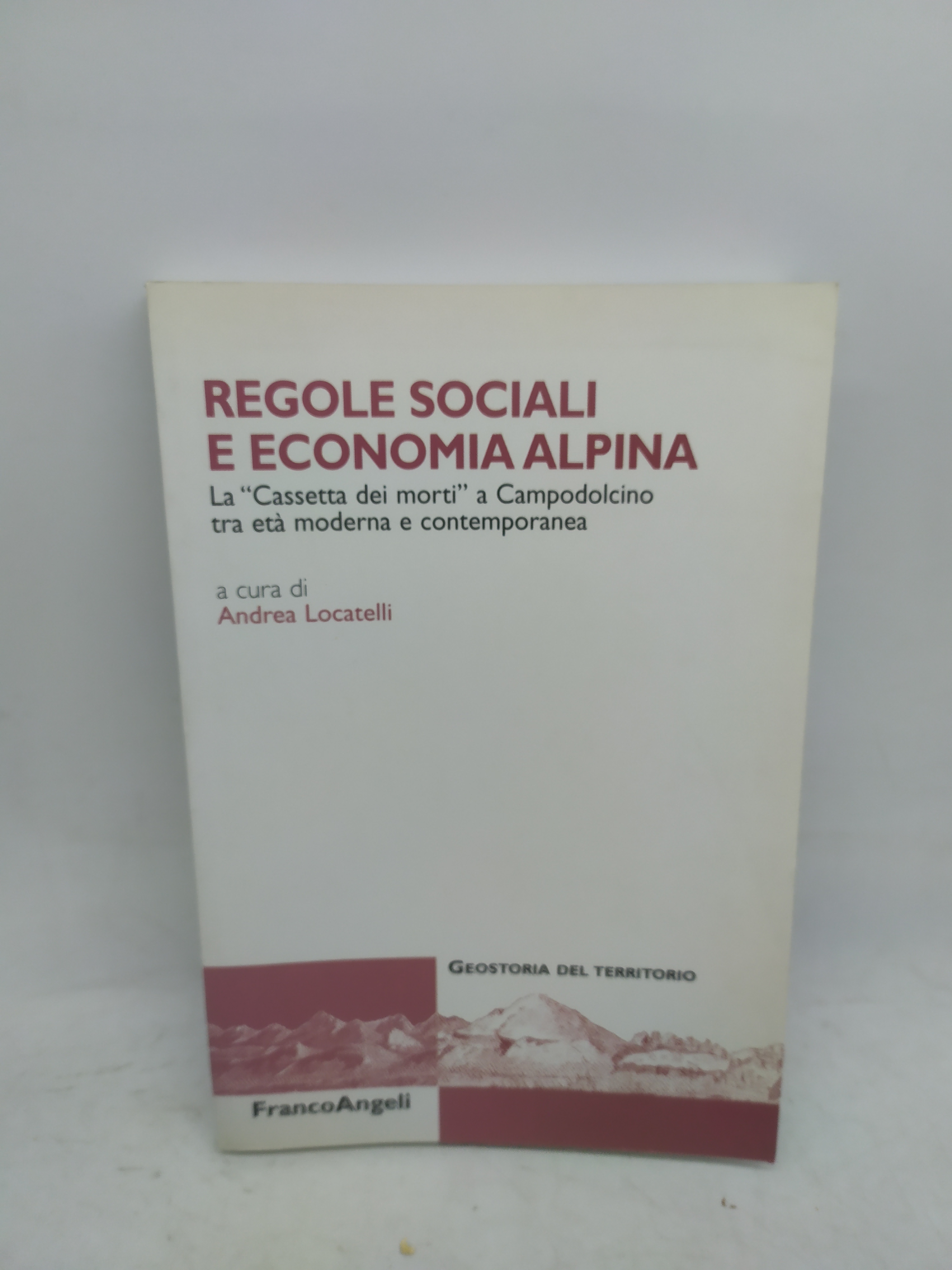 regole sociali e economia alpina franco angeli geostoria del territorio