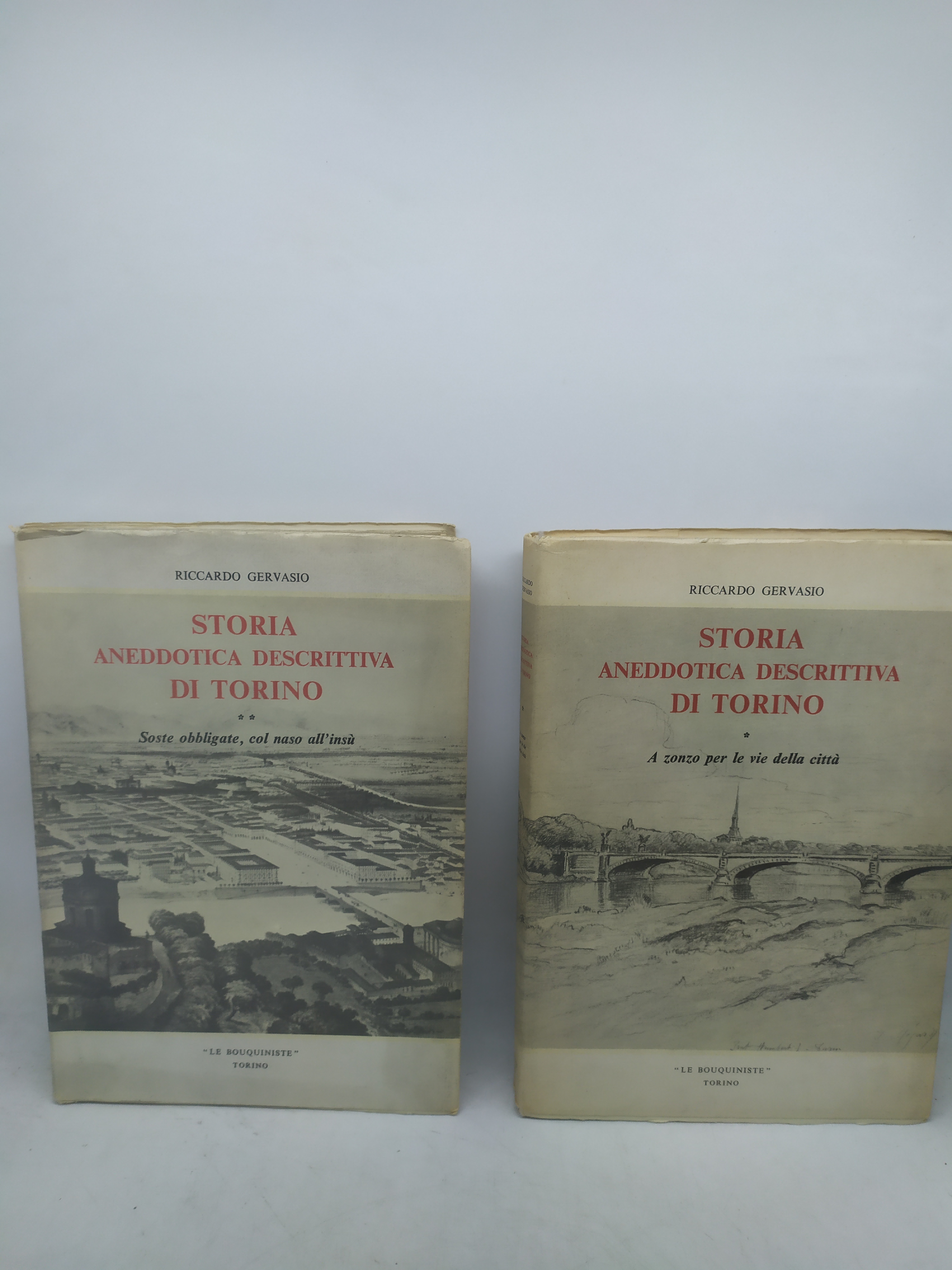 riccardo gervasio storia aneddotica descrittiva di torino 2 volumi le …