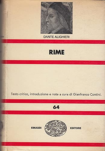 Rime. Testo critico, introduzione e note a cura di Gianfranco …