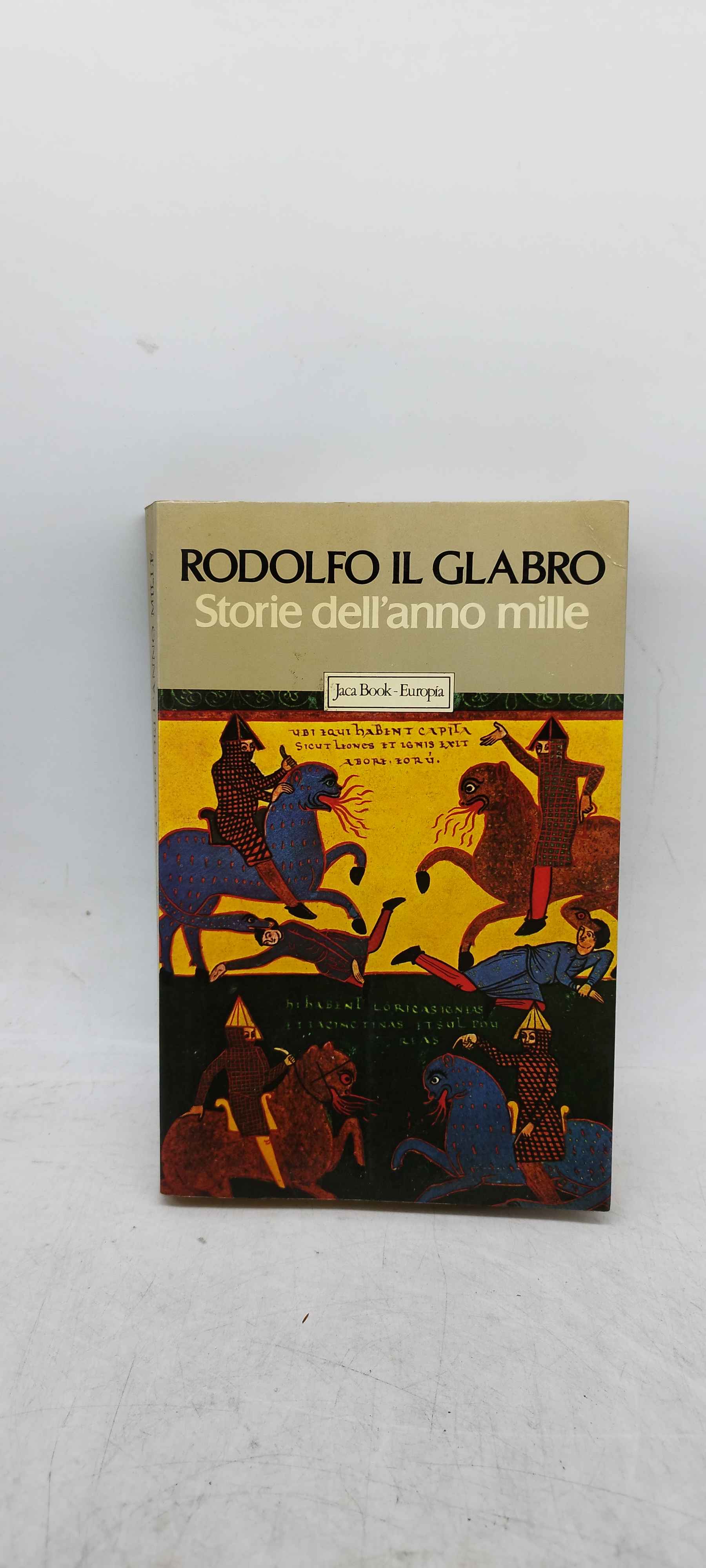 rodolfo il glabro storie dell'anno mille jaca book 1982