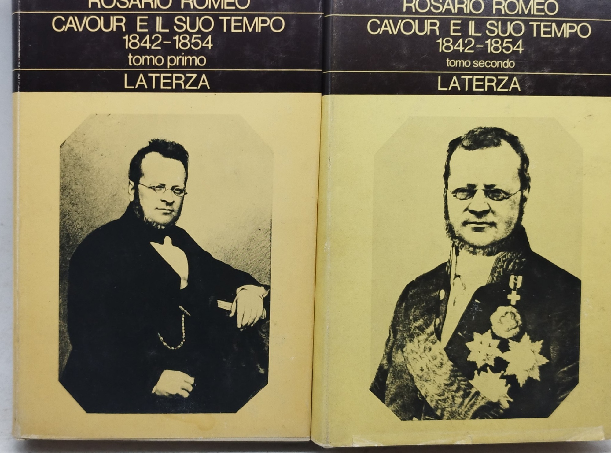 rosario romeo cavour e il suo tempo 1842-1854 due tomi …