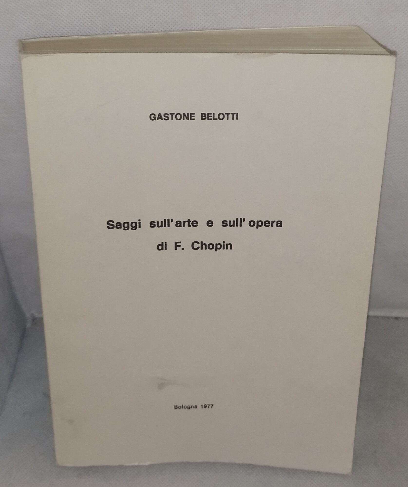saggi sull'arte e sull'opera d f chopin