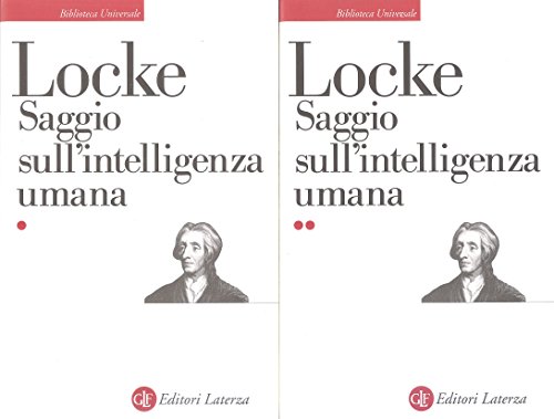 Saggio sull'intelligenza umana (due tomi indivisibili)