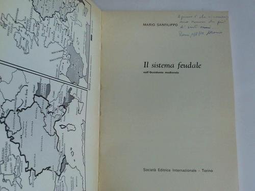 Sanfilippo M. - IL SISTEMA FEUDALE NELL’OCCIDENTE MEDIEVALE.