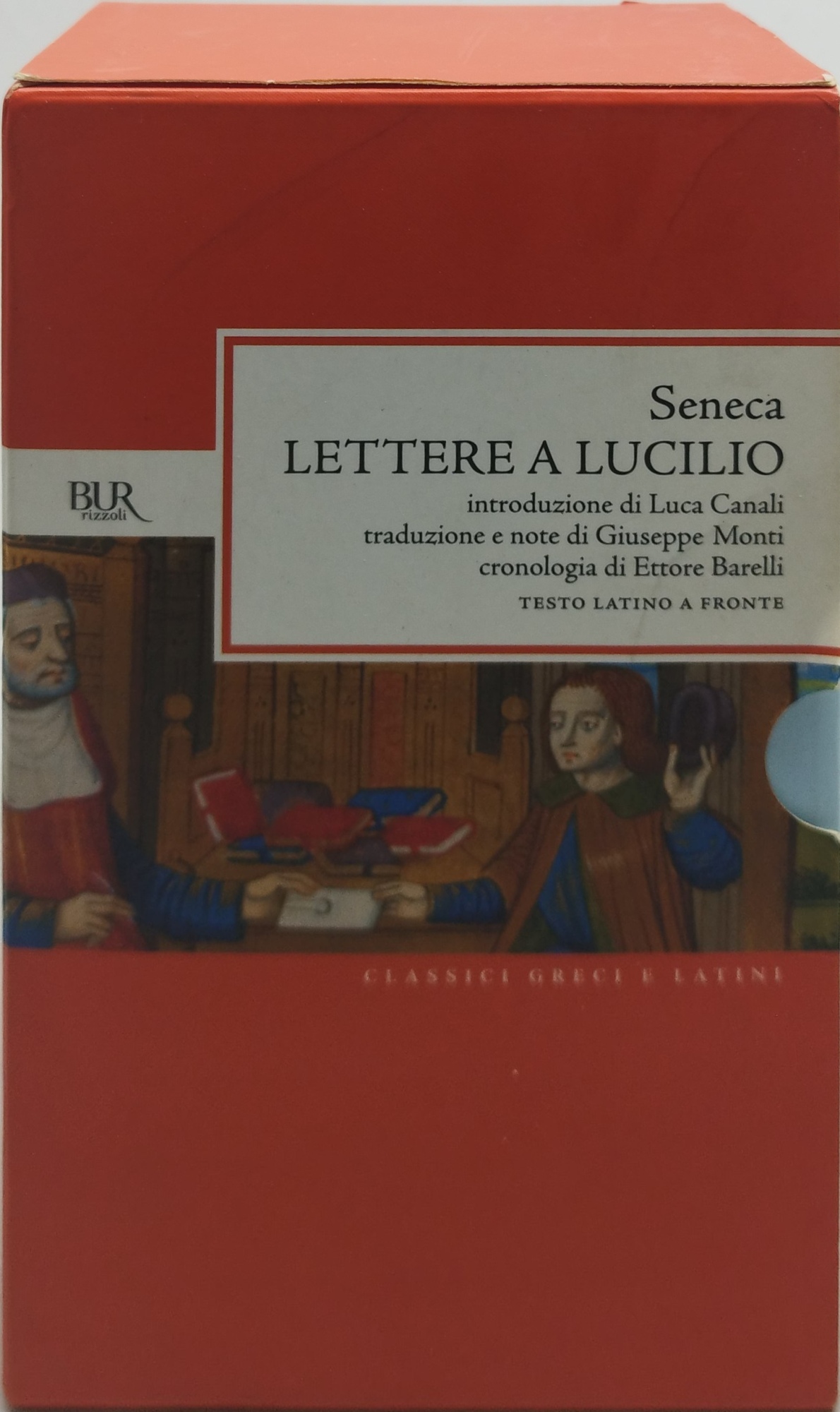 seneca lettere a lucilio 2 volumi cofanetto bur