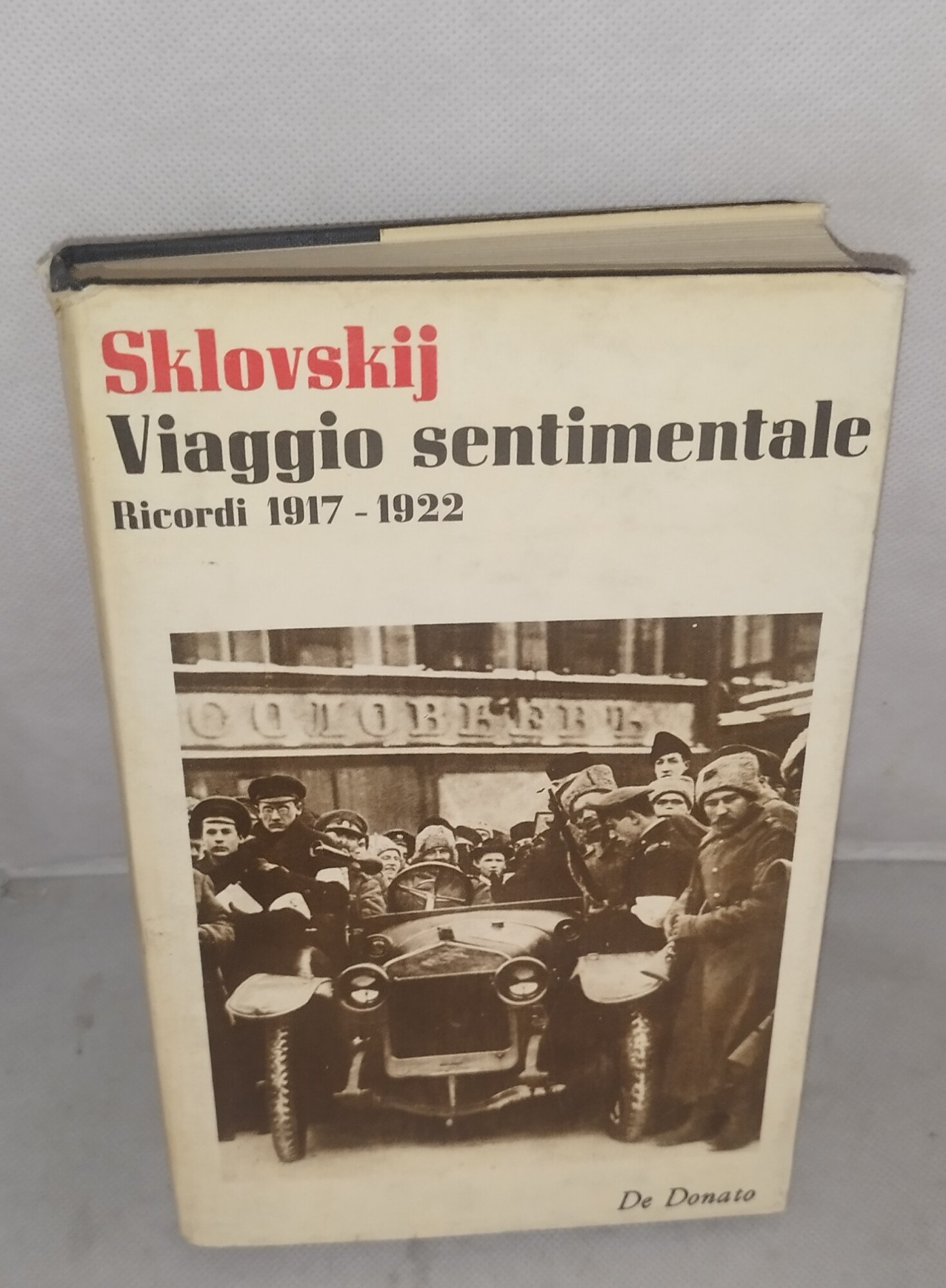sklovskij viaggio sentimentale ricordi 1917 1922