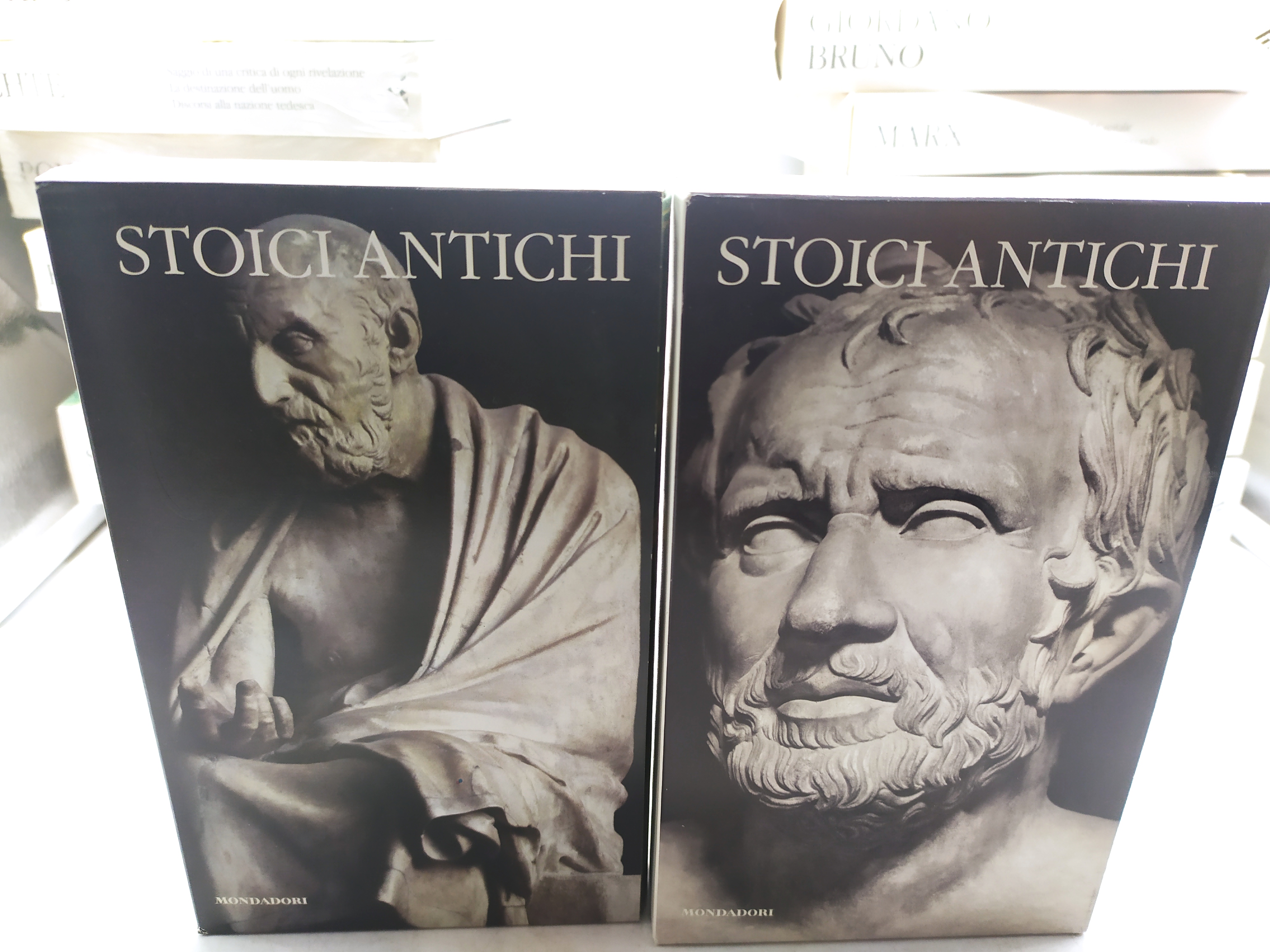 stoici antichi i classici del pensiero 2 volumi mondadori