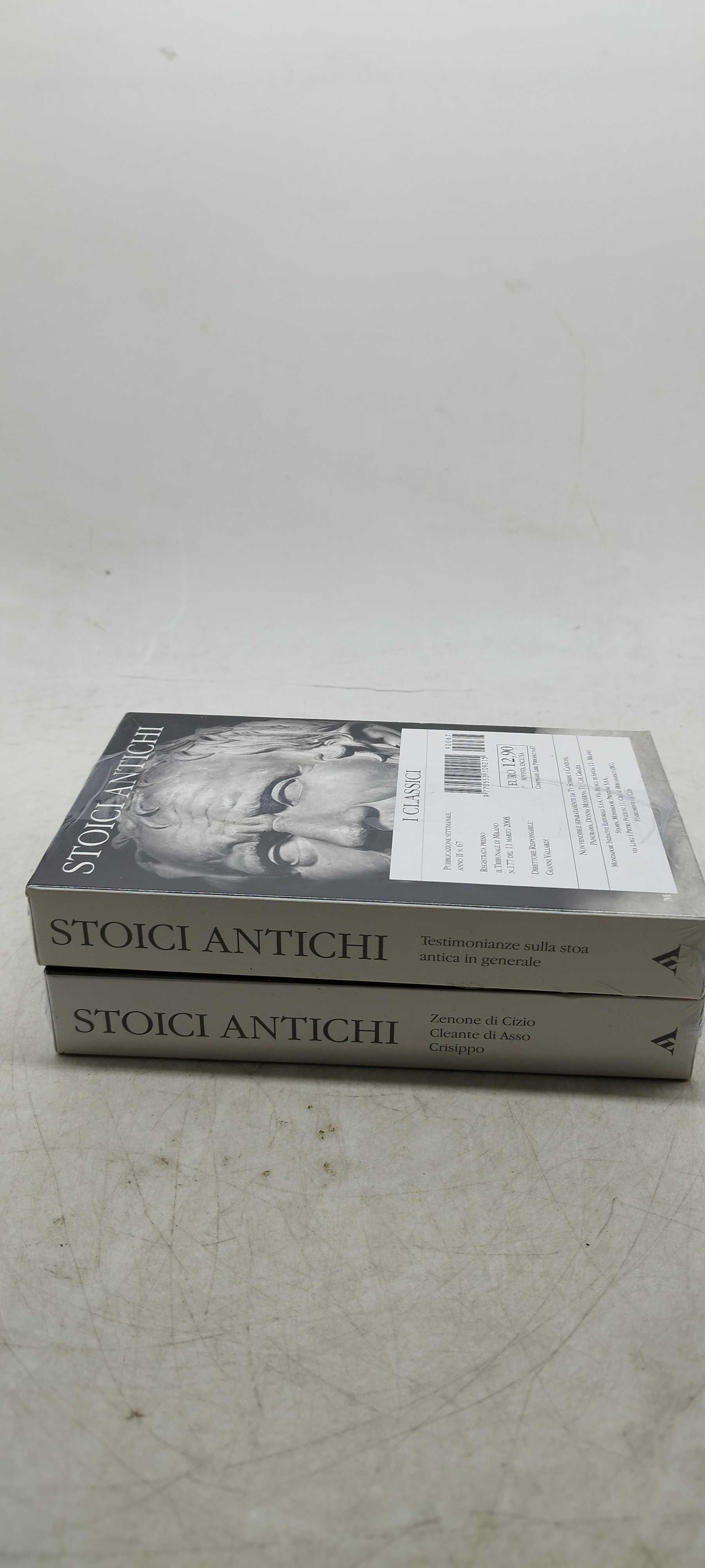 stoici antichi i classici del pensiero 2 volumi mondadori chiusi