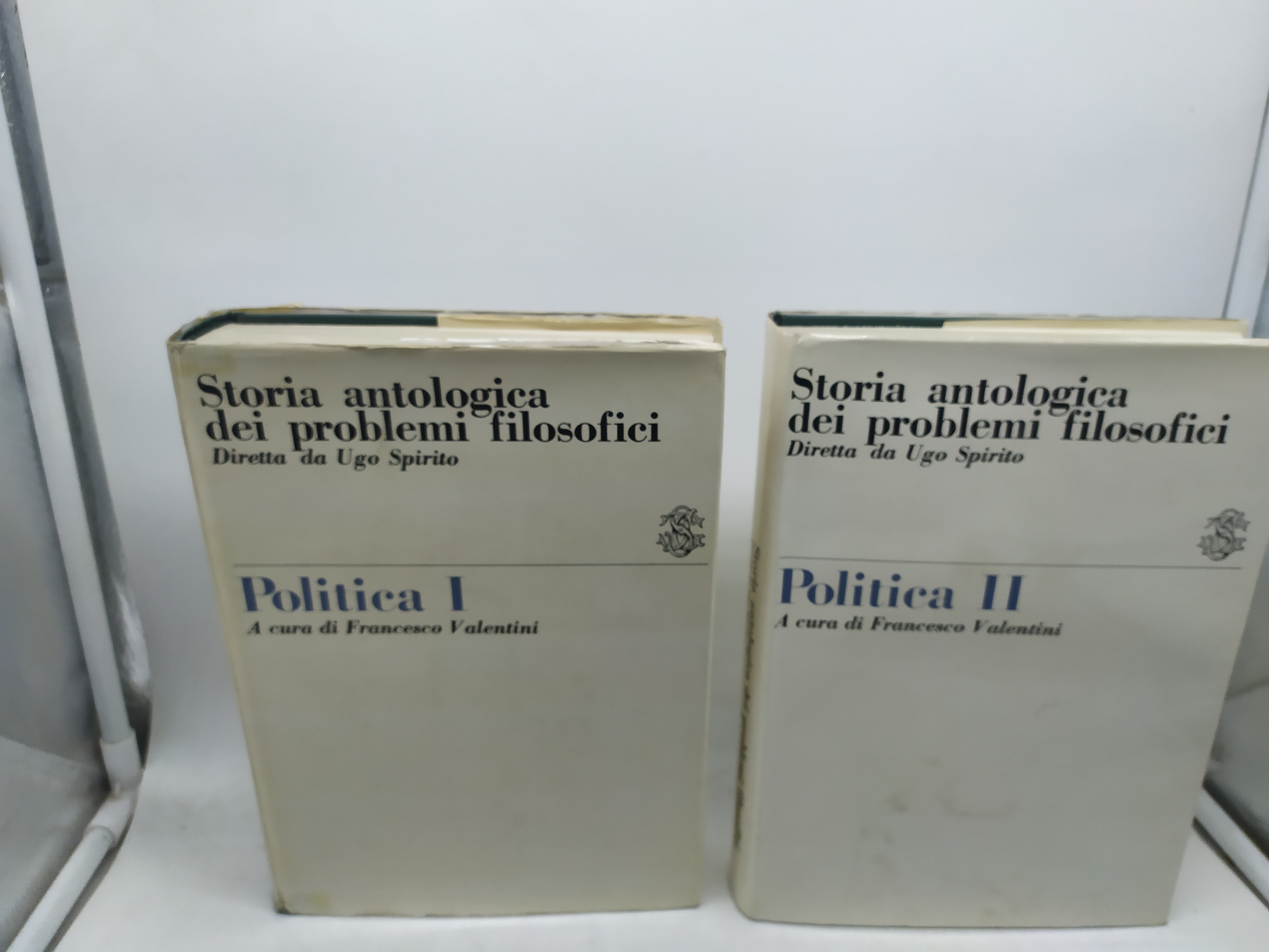 storia antologica dei problemi filosofici ugo spirito politica 2 volumi …