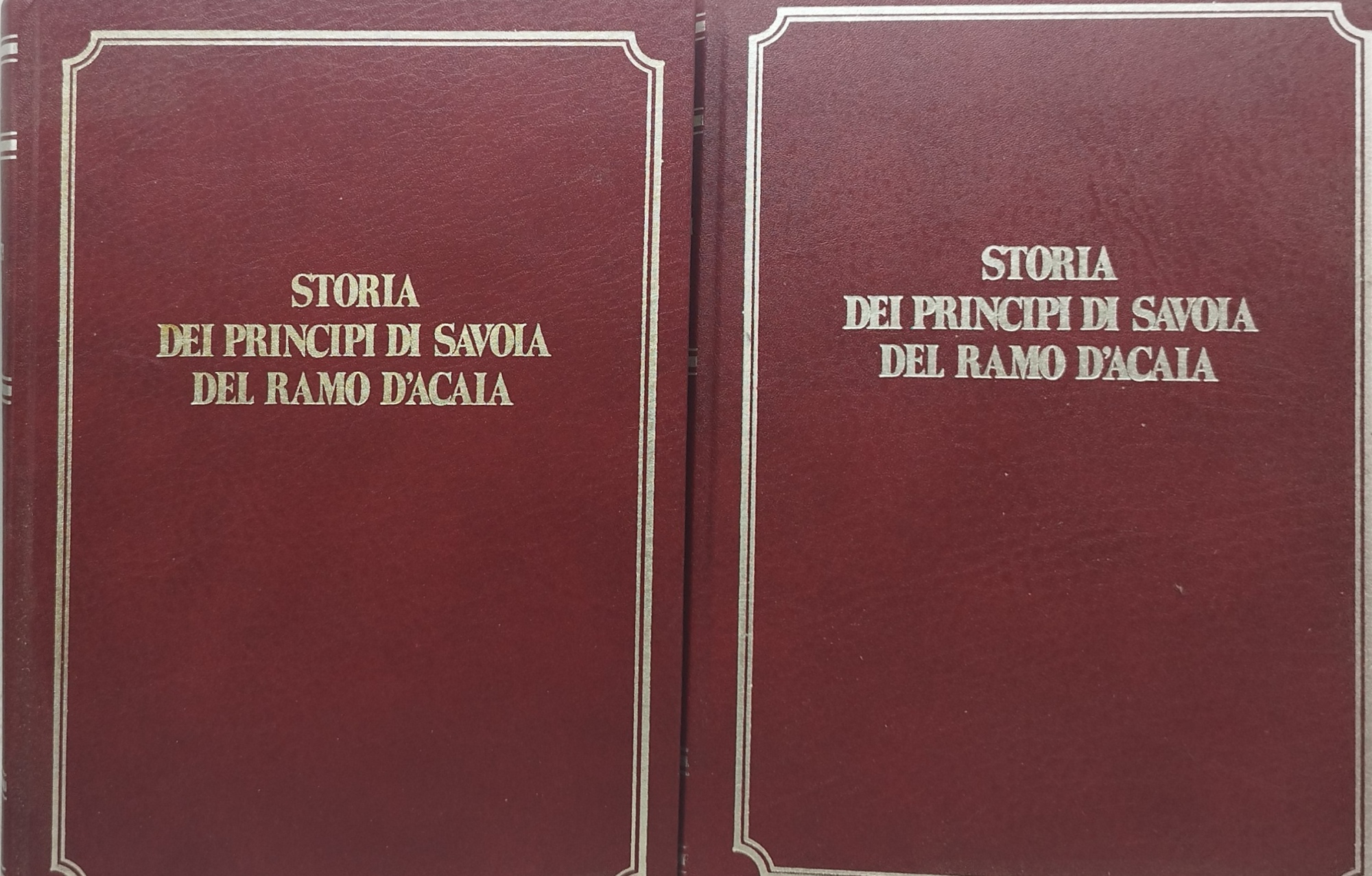 storia dei principi di savoia del ramo d'acaia 2 volumi