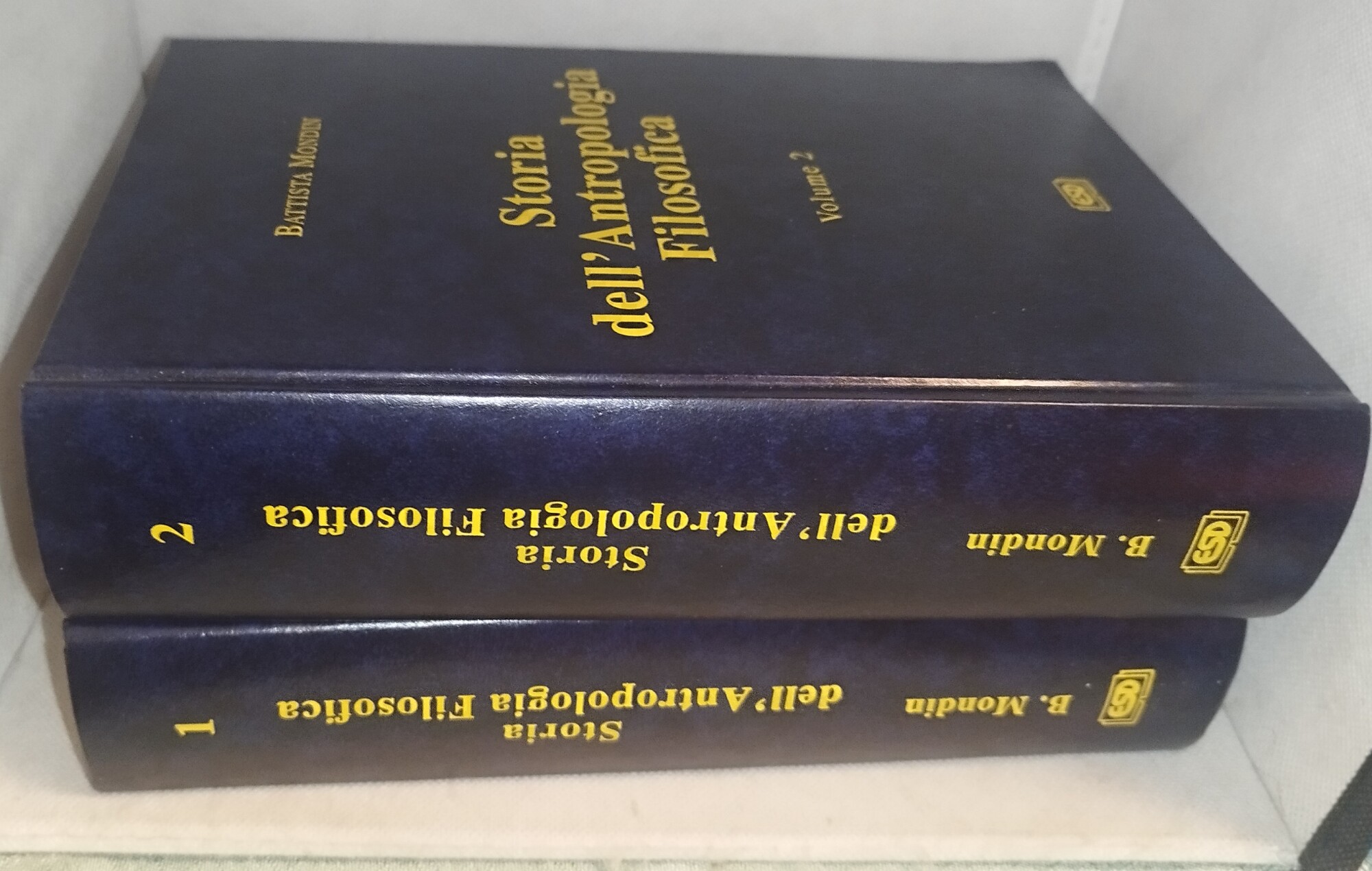 storia dell'antropologia filosofica 2 volumi