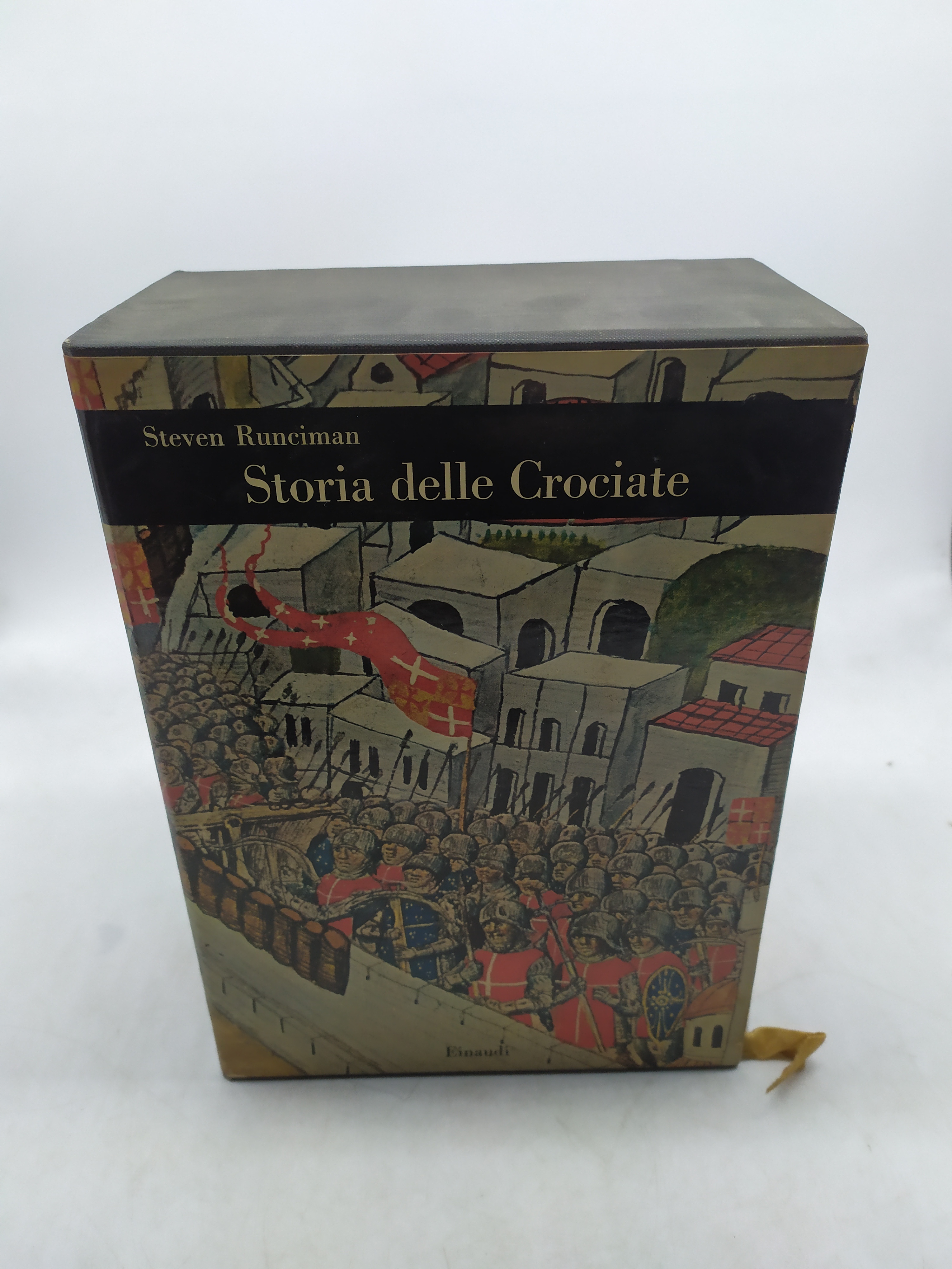 storia delle crociate steven runciman 2 volumi einaudi