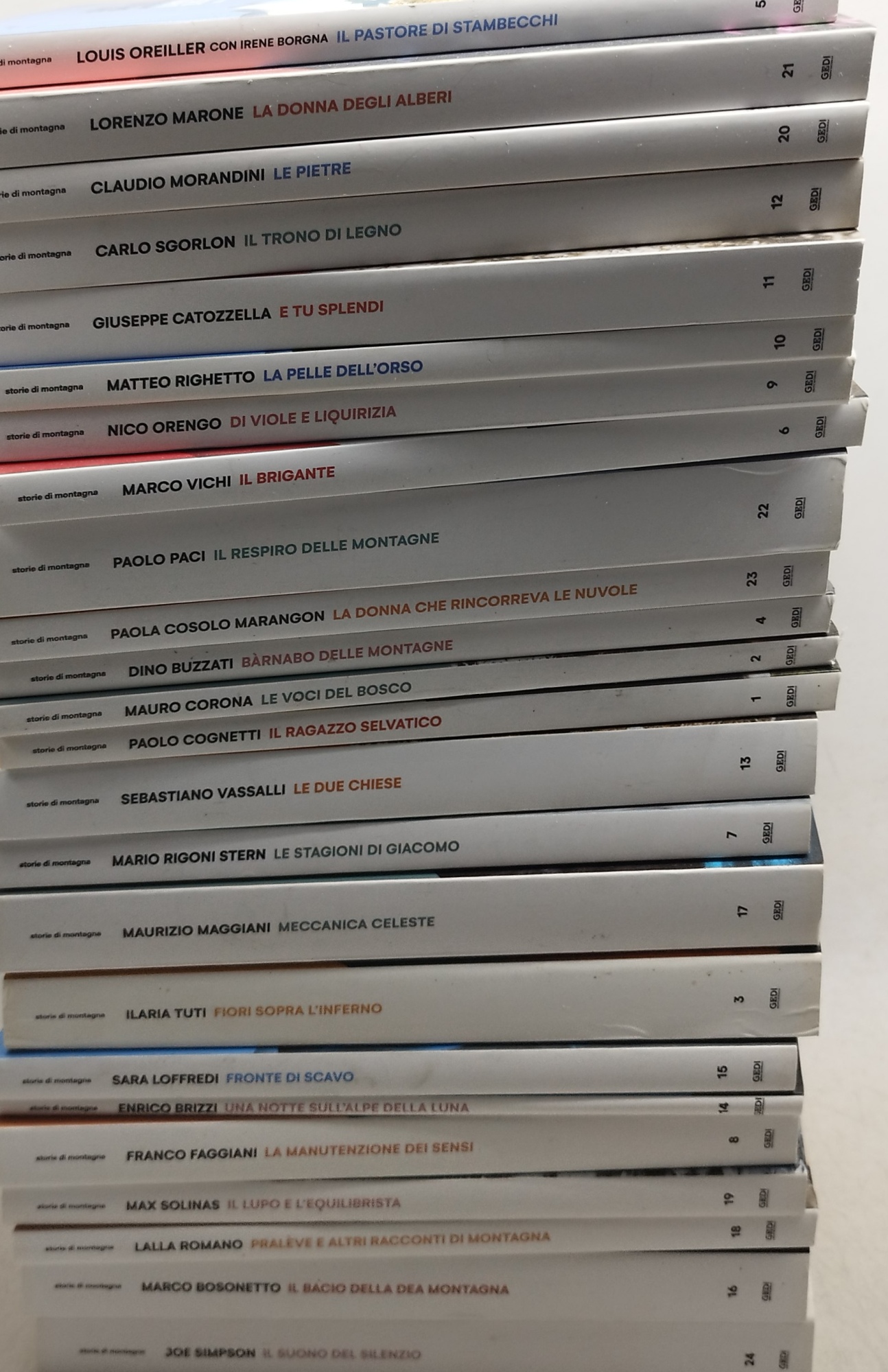 storie di montagna edizione gedi autori vari