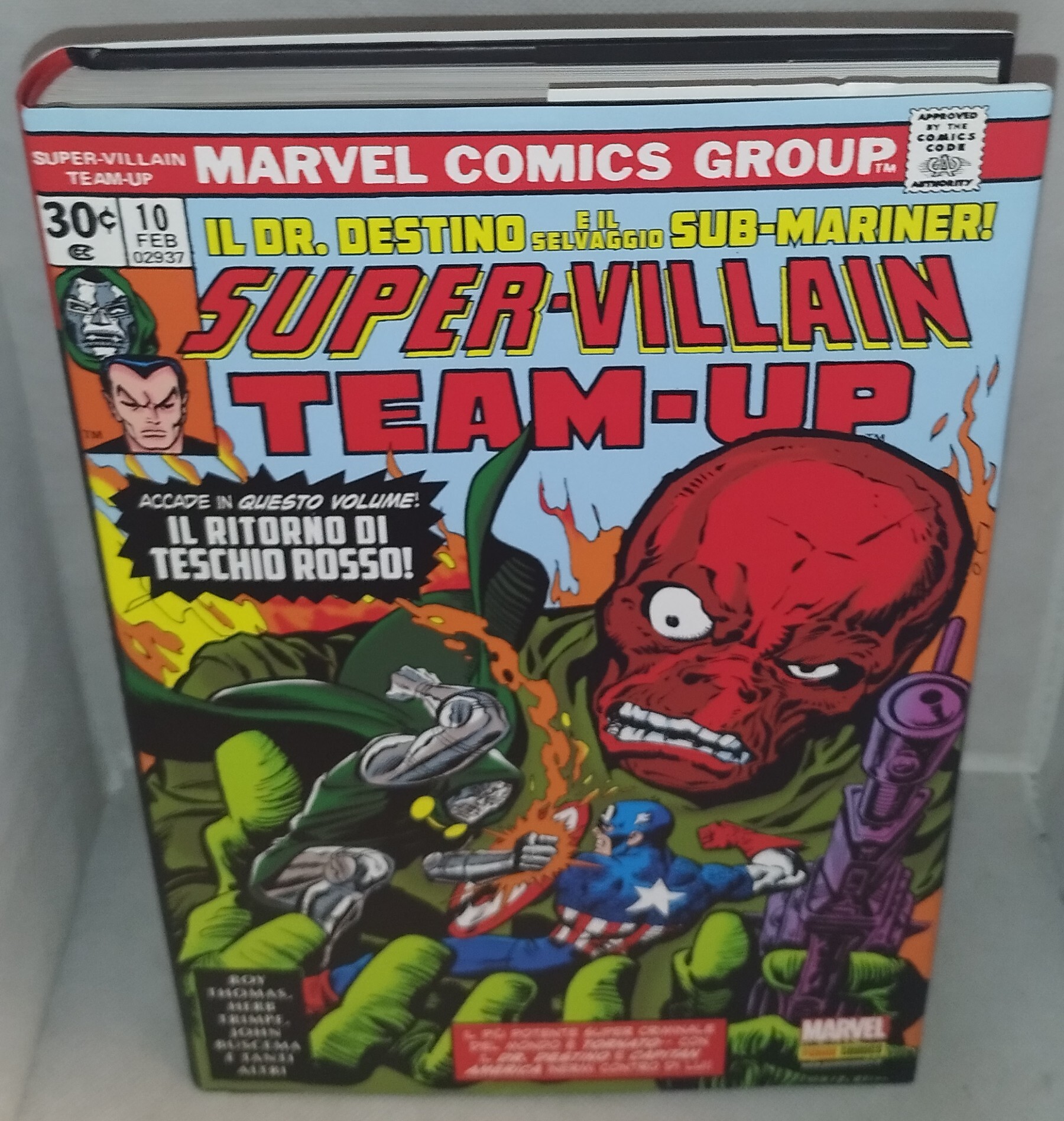 super villain team-up marvel comics group il ritorno di teschio …