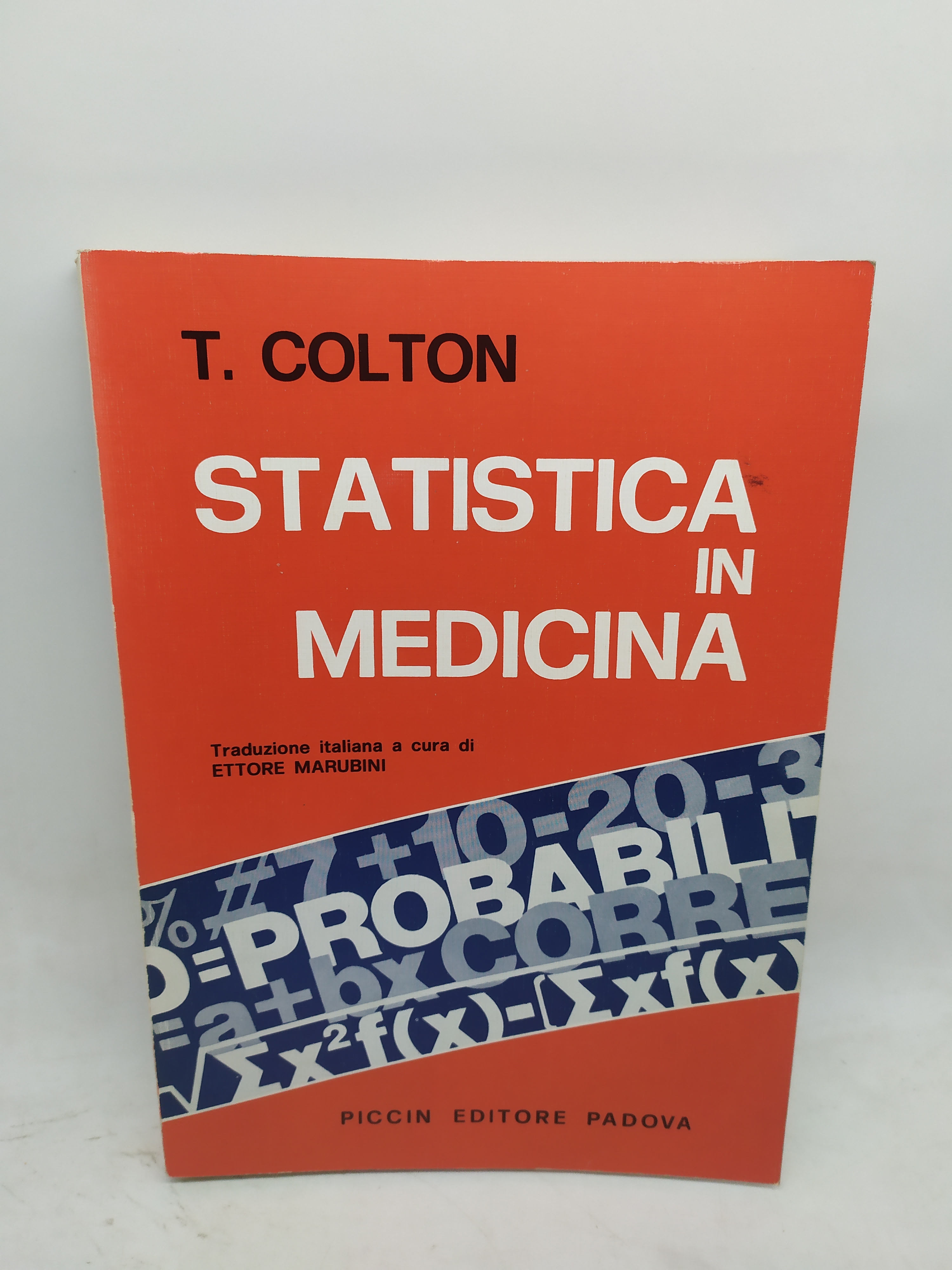 t.colton statistica in medicina piccin editore ettore marubini