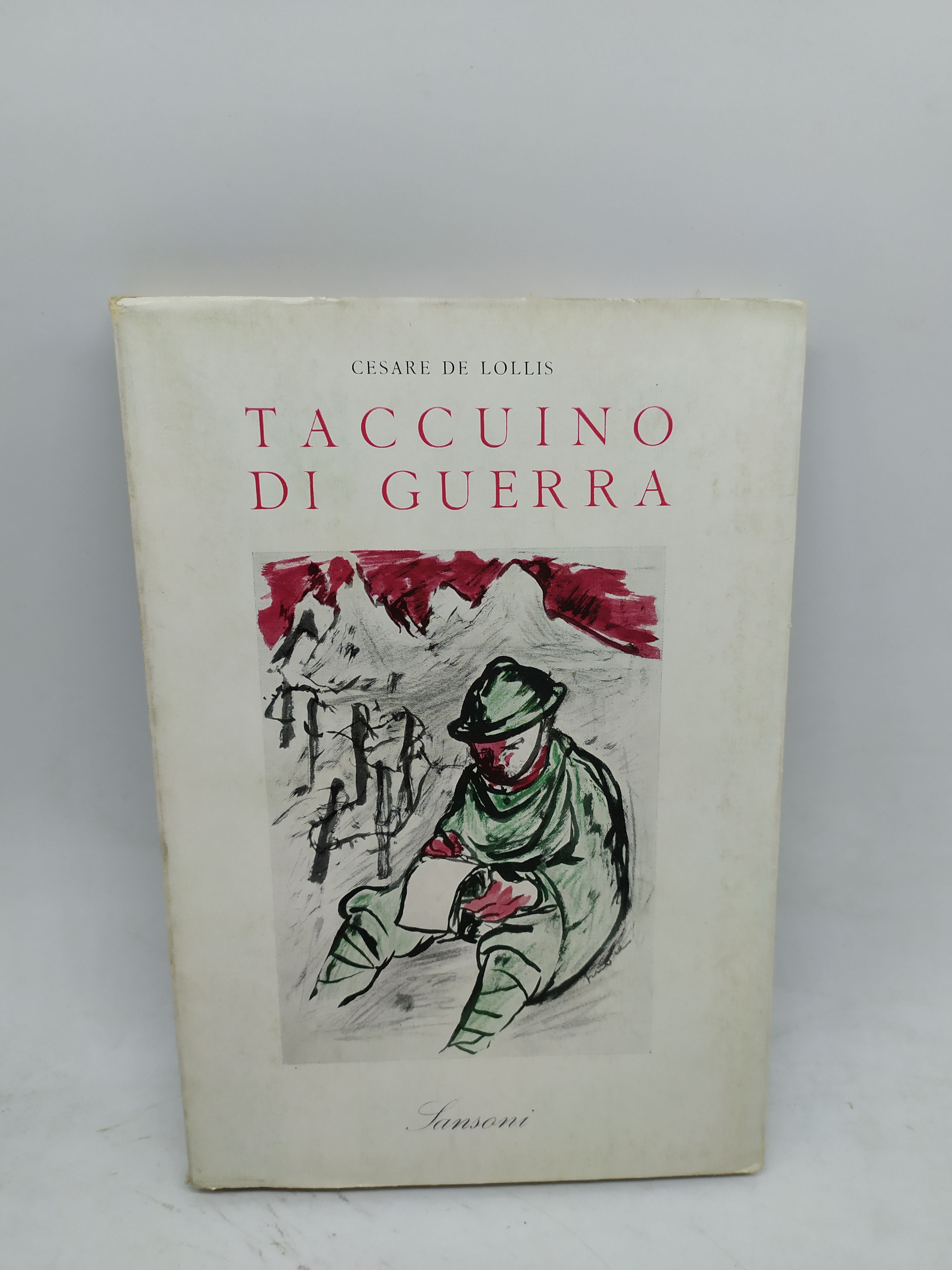 taccuino di guerra cesare de lollis sansoni