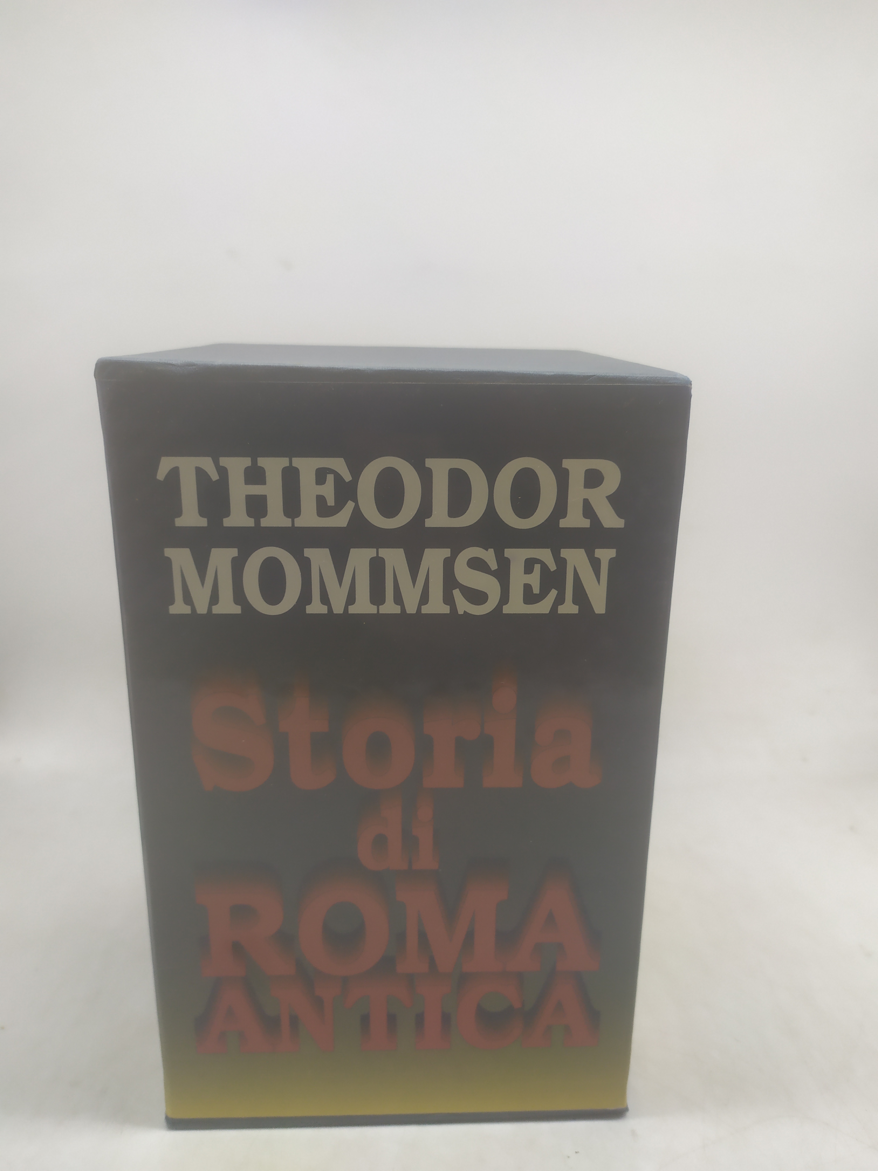 theodor mommsen storia di roma antic 4 volumi con cofanetto