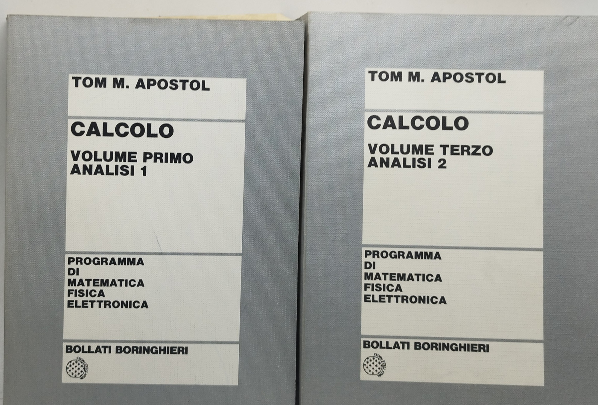 tom m apostol calcolo volume 1 e 3 2 volumi …