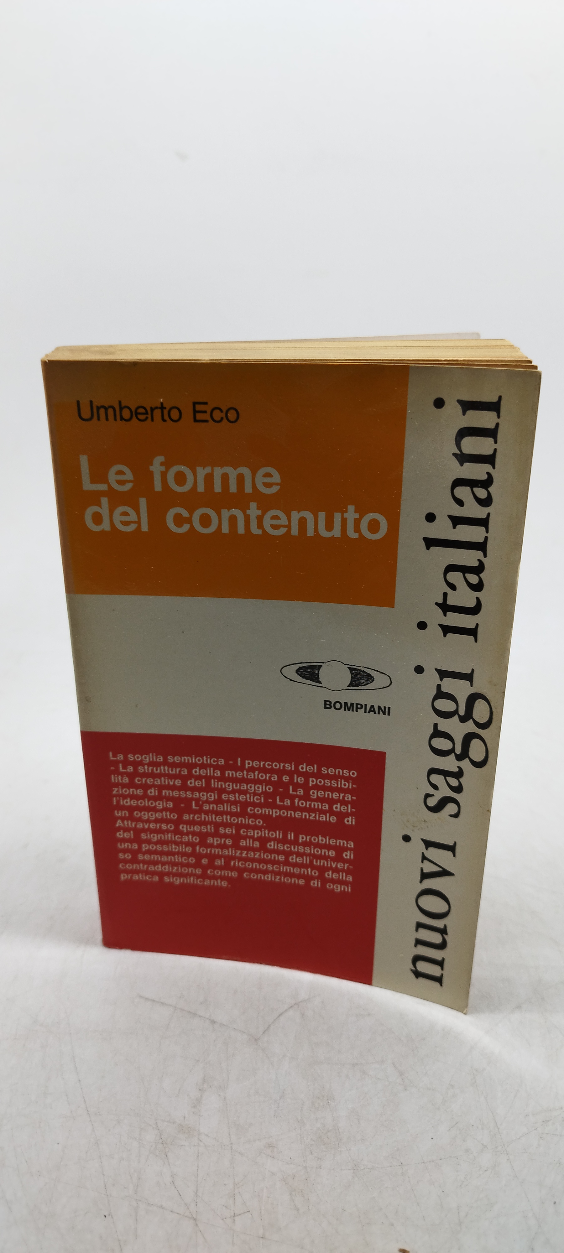 umberto eco le forme del contenuto nuovi saggi italiani