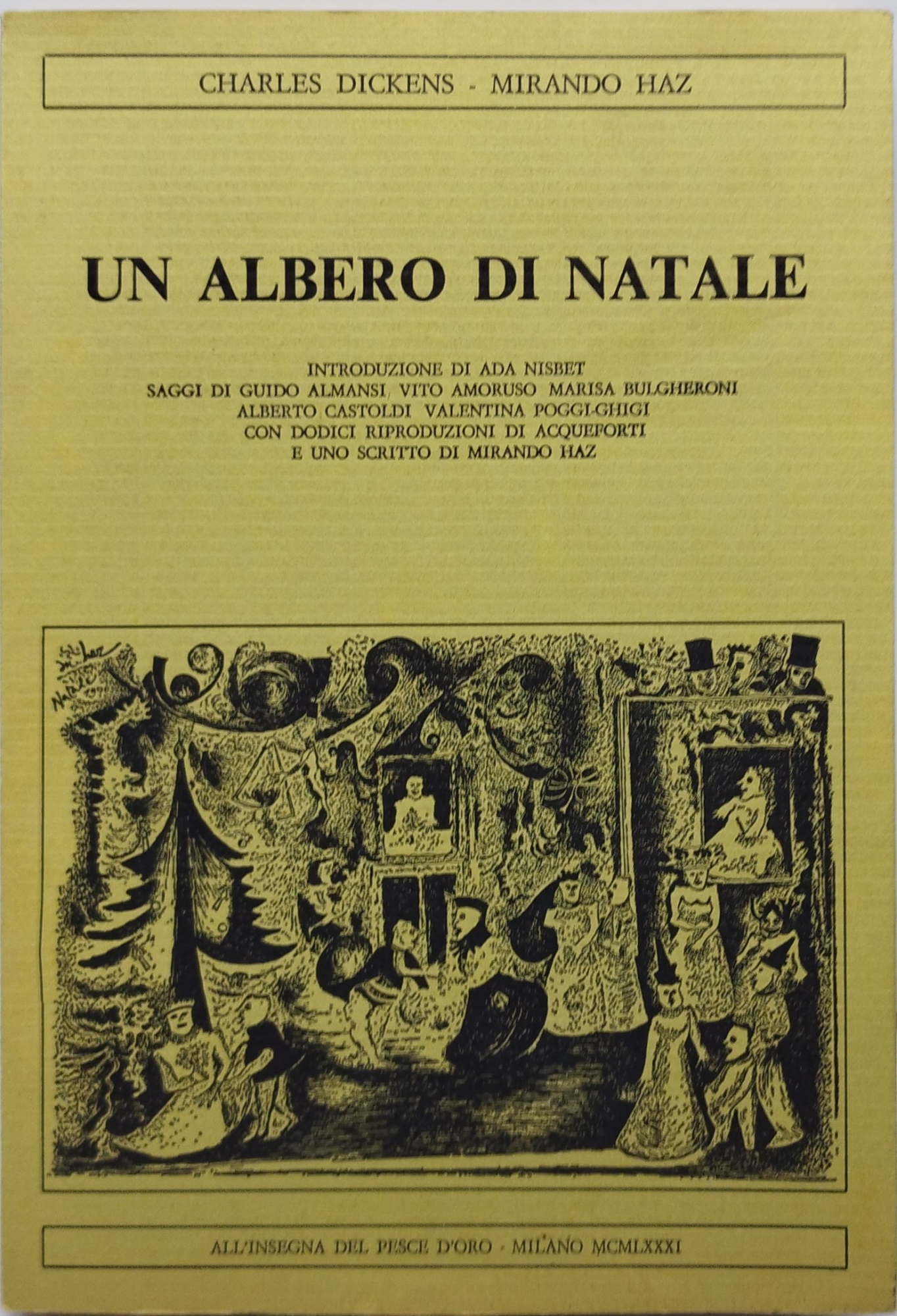 un albero di natale charles dickens mirando haz