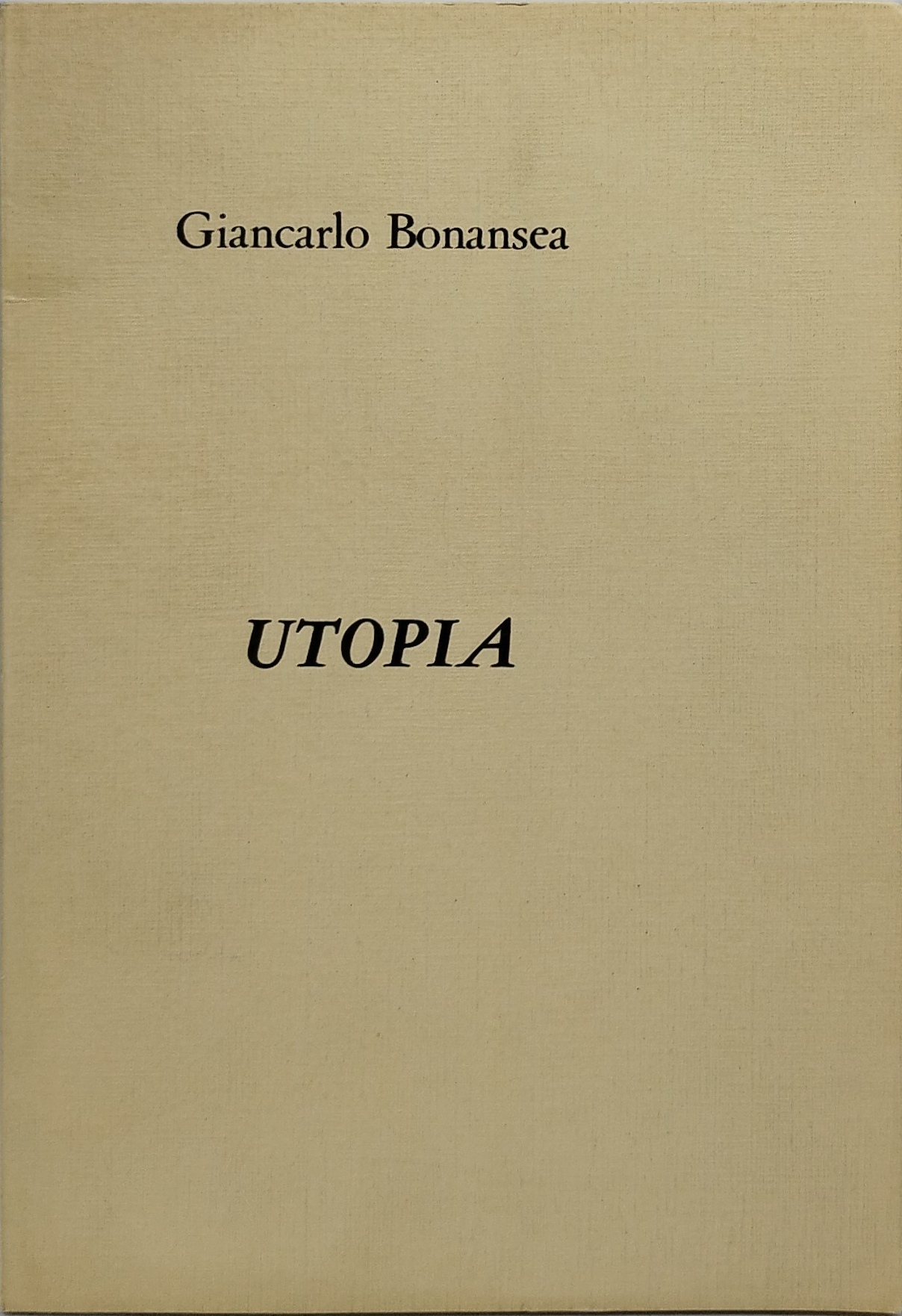 utopia giancarlo bonansea