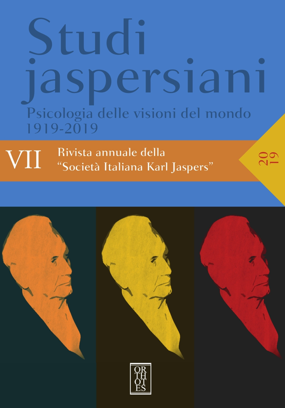 Studi jaspersiani. Rivista annuale della società italiana Karl Jaspers. Vol. …