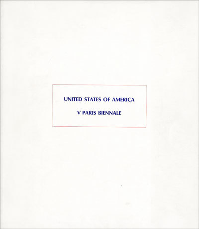 UNITED STATES OF AMERICA. V PARIS BIENNALE