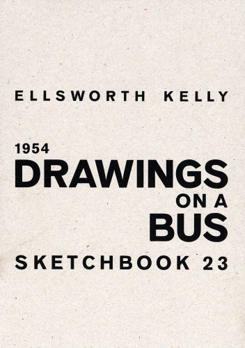 Ellsworth Kelly. Drawing on a bus. Sketchbook 23 1954