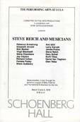 Steve Reich and Musicians