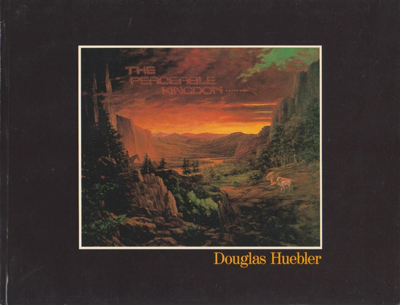 Douglas Huebler [signed]