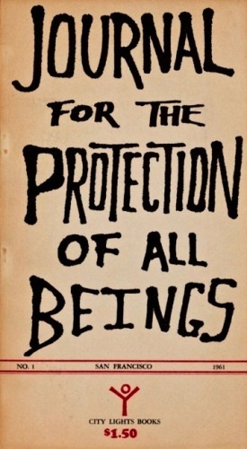 Journal for the protection of all beings #1