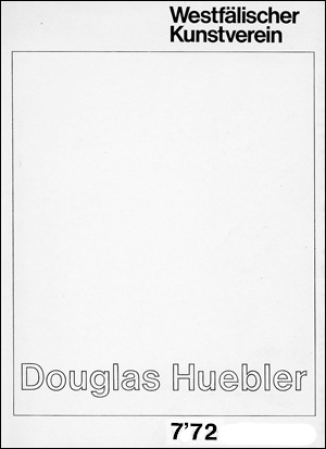 Douglas Huebler - 7’72