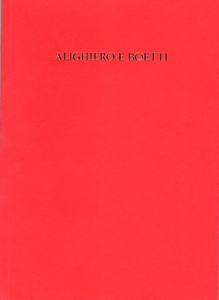 Alighiero e Boetti. Cieli ad alta quota. 8 giugno - …