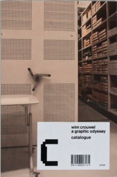 Wim Crouwel: A Graphic Odyssey - Catalogue, Cover No.2 (Unit …