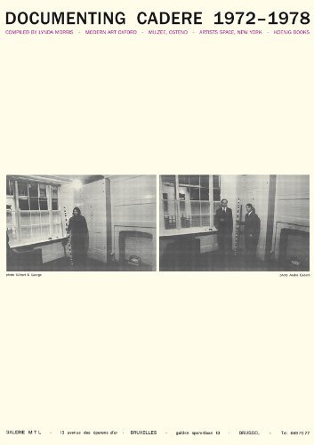 Andre Cadere: Documenting Cadere, 1972-1978 [+ CD-audio]