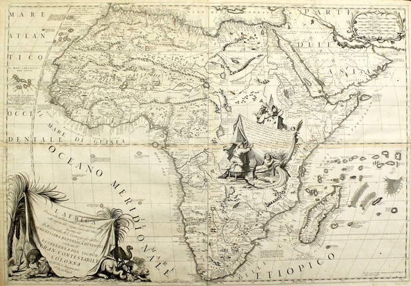 L'Africa divisa nelle sue parti secondo le più moderne relazioni …