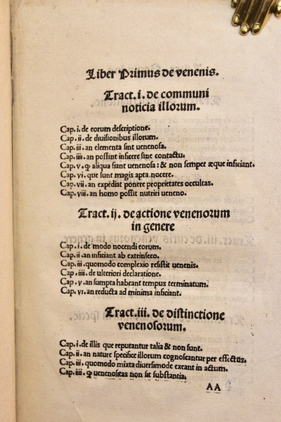 Libellus de venenis a Ferdinando Ponzetto tituli sancti Pancratii presbitero …