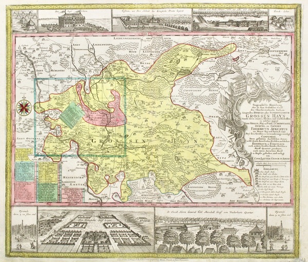 Geographische Abzeichnung der in dem Meisnischen Creiß des Churfürstennthumbs Sachsen …