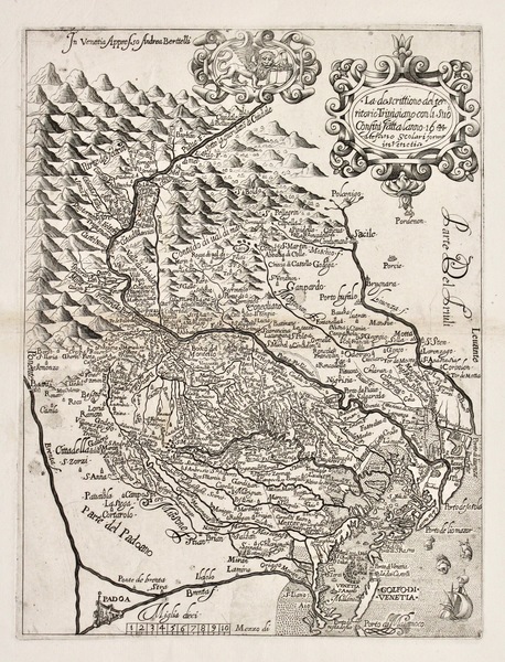 La descrittione del territorio Trivigiano con li suoi confini fatta …