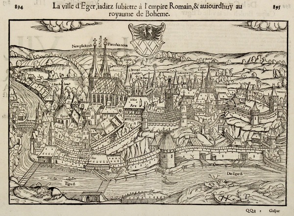 La ville d'Eger, iaditz subiette à l'empire Romain, & auiourdhuy …