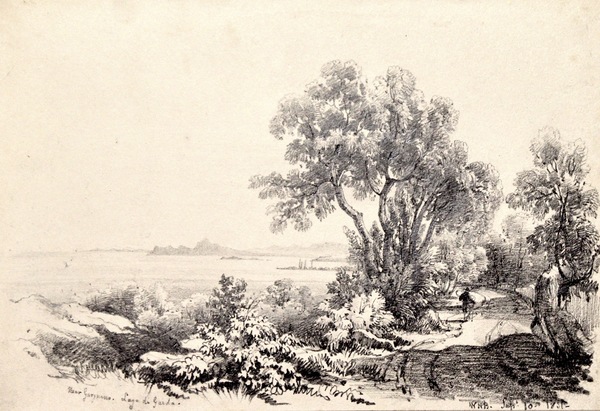 10 settembre 1831. Near Gargnano, Lago di Garda.