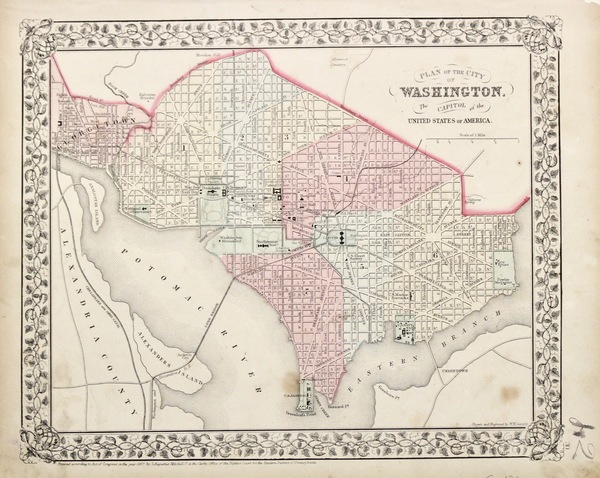 Plan of the city of Washington