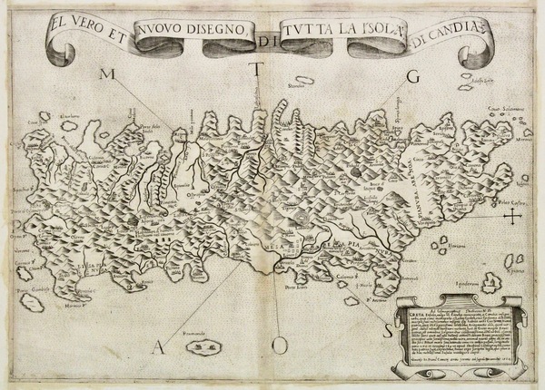 El vero et nuovo disegno di tutta la isola di …